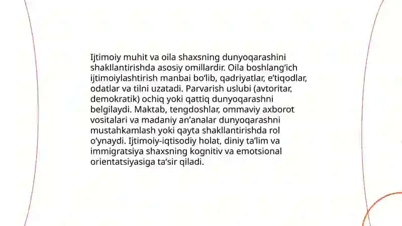 Shaxsning ijtimoiy-moslashgan dunyoqarashi psixologiyasi 4