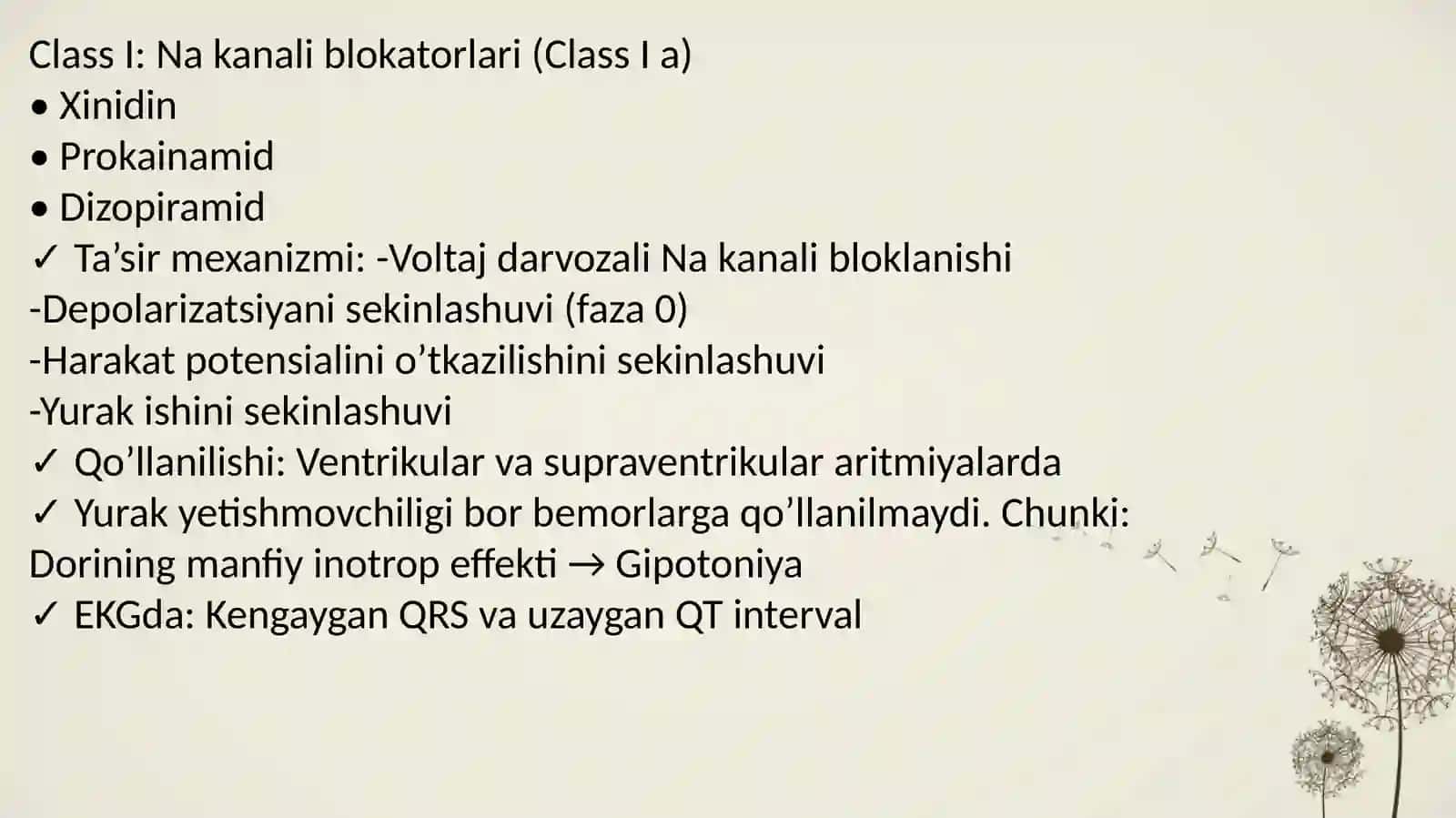 Antiaritmiklar 4