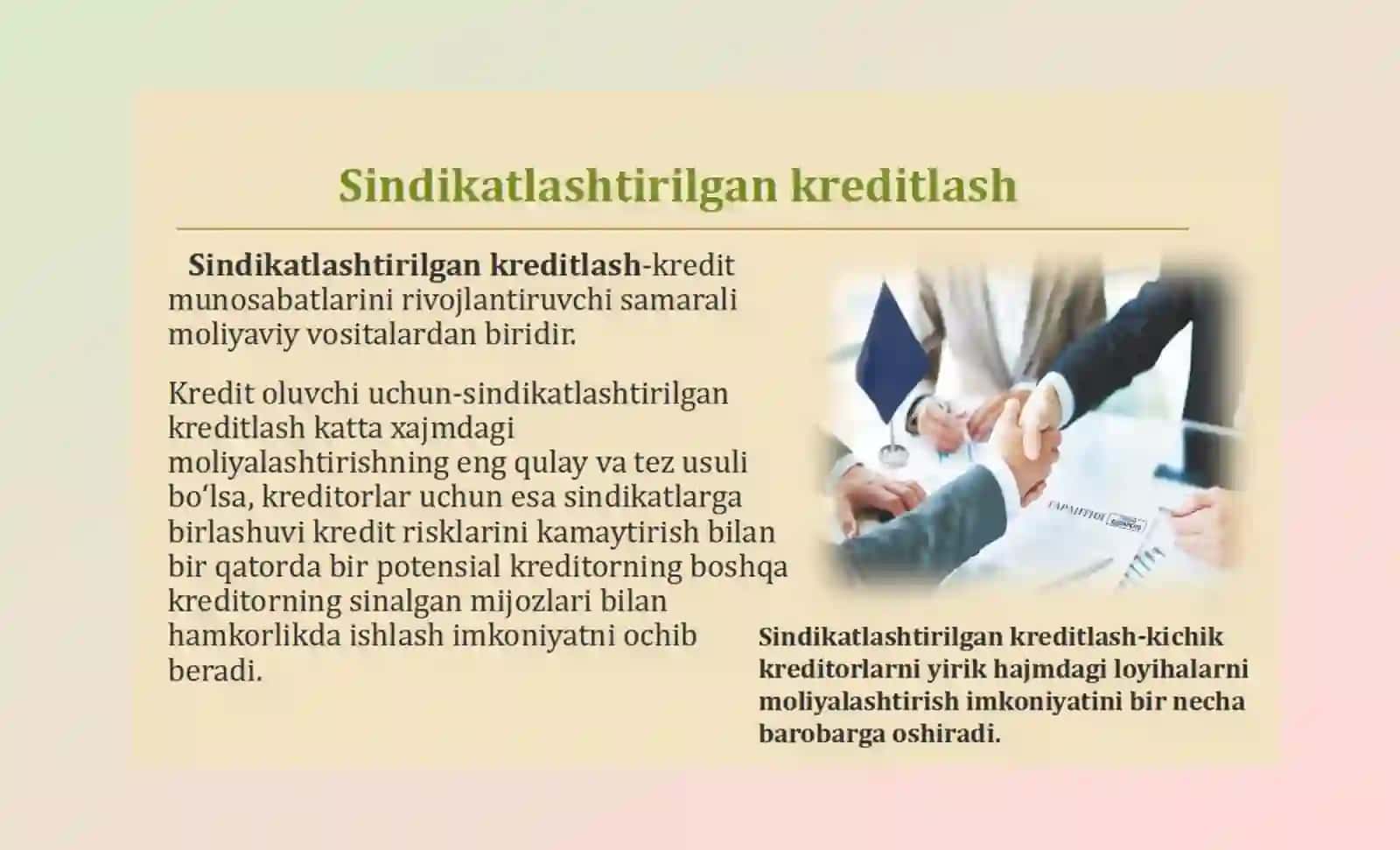 Investitsiya faoliyatini moliyalashtirishning “NOAN’ANAVIY” usullari 4