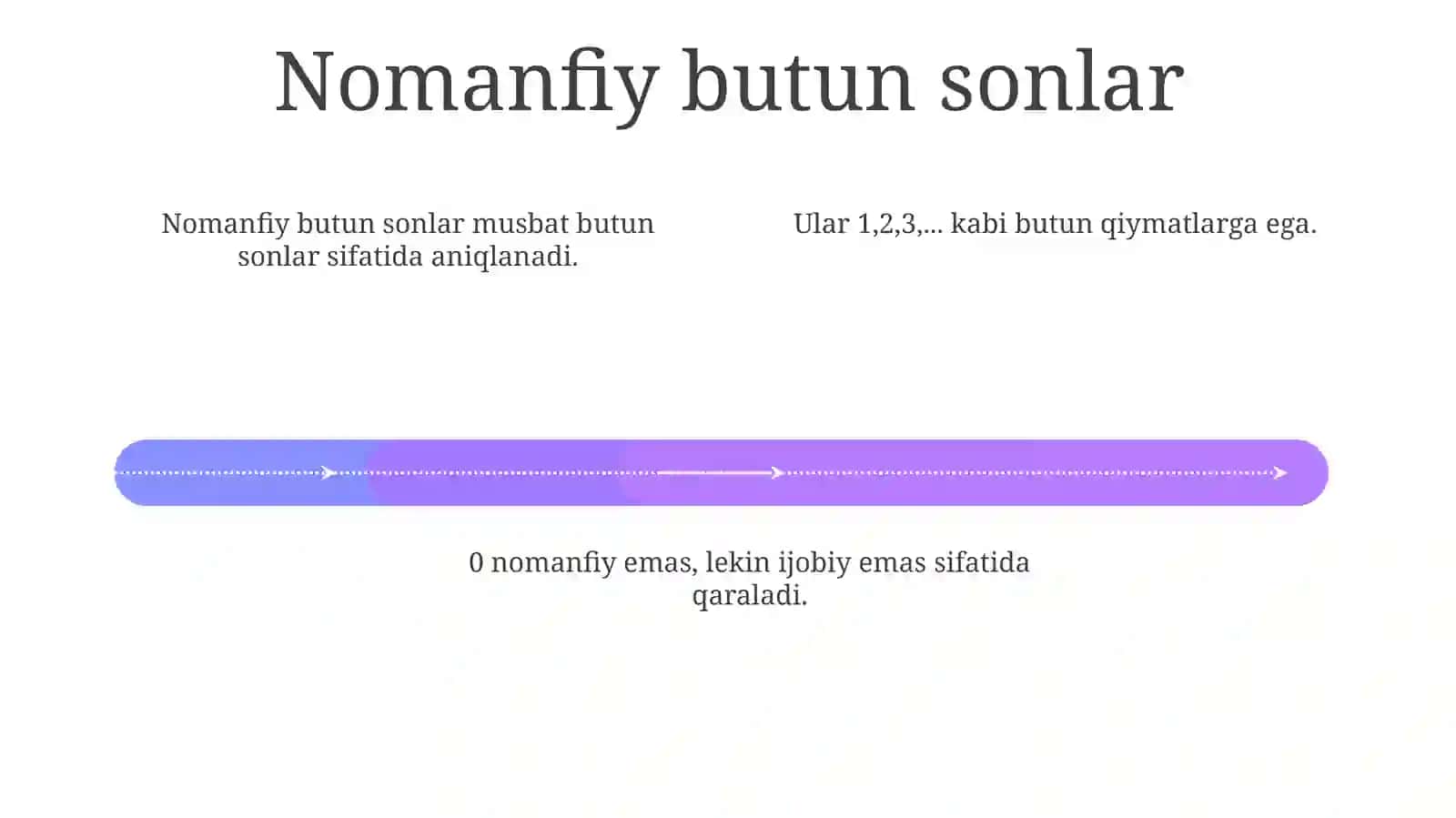O'nli sanoq sizstemasidagi nomanfiy butun sonlarni arifmetik amallarning algoritmi 4