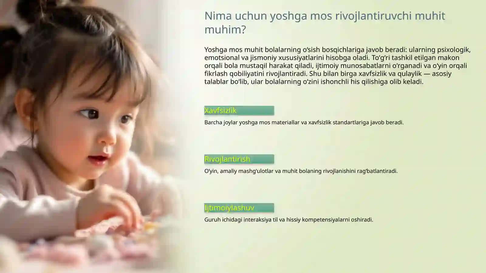 GURUH YOSHI NISBATIDA RIVOJLANTIRUVCHI MUHITNING TASHKIL ETILISHI 4