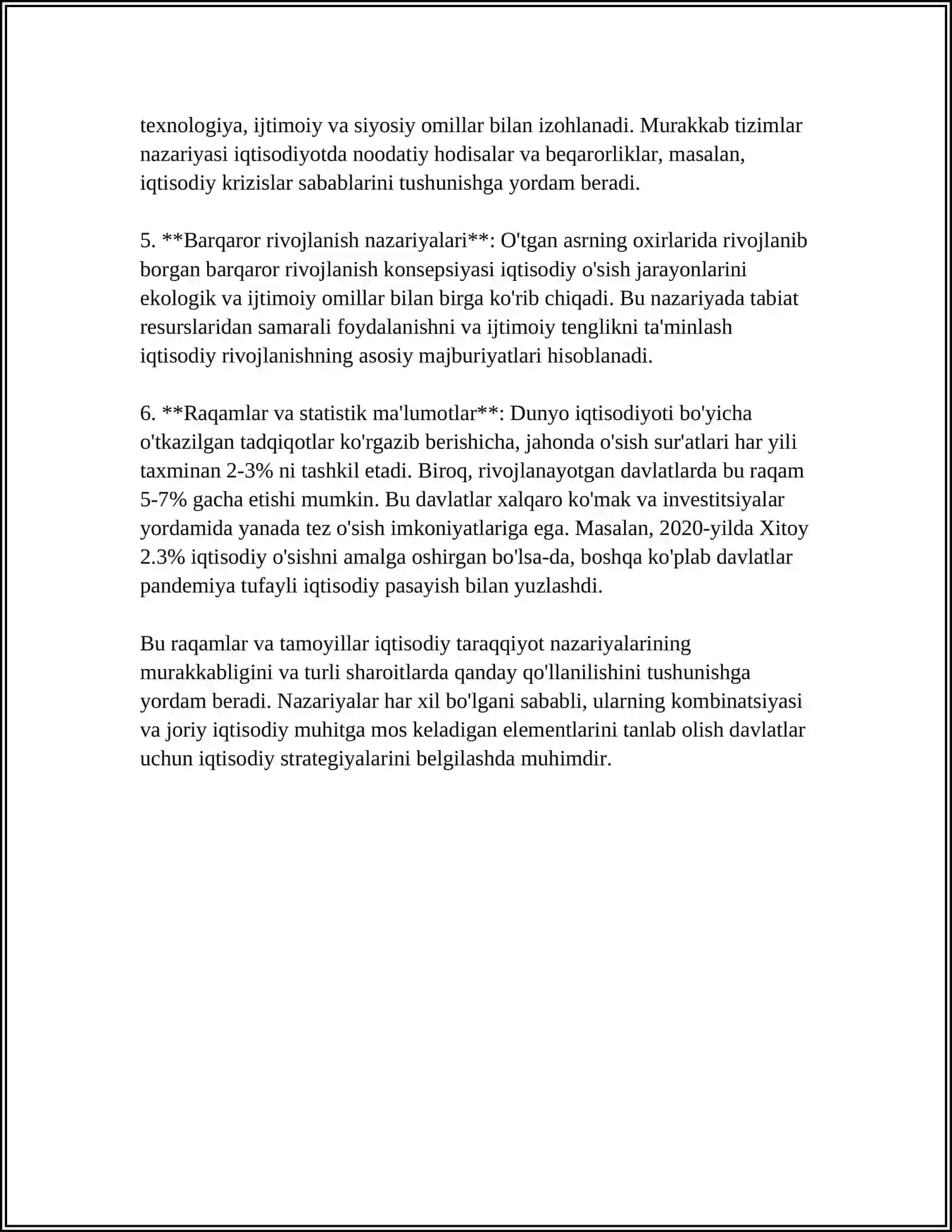 IQTISODIY TARAQQIYOT VA IQTISODIY ÒSISH 4