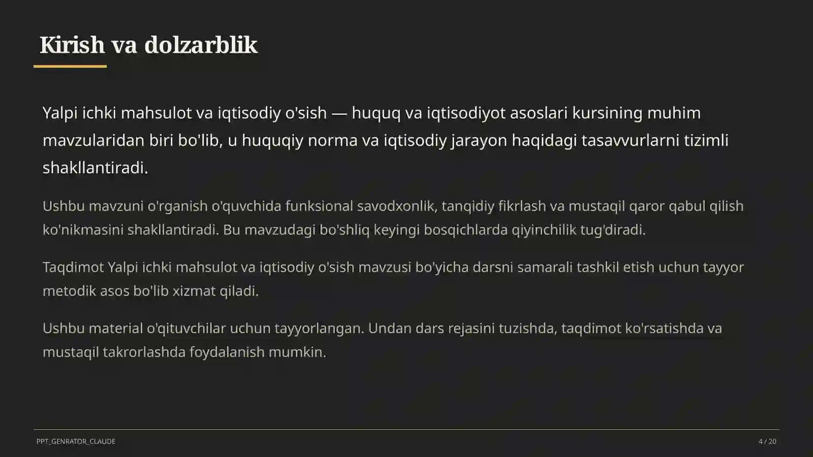 Huquq va iqtisodiyot asoslari (9– 11) 4