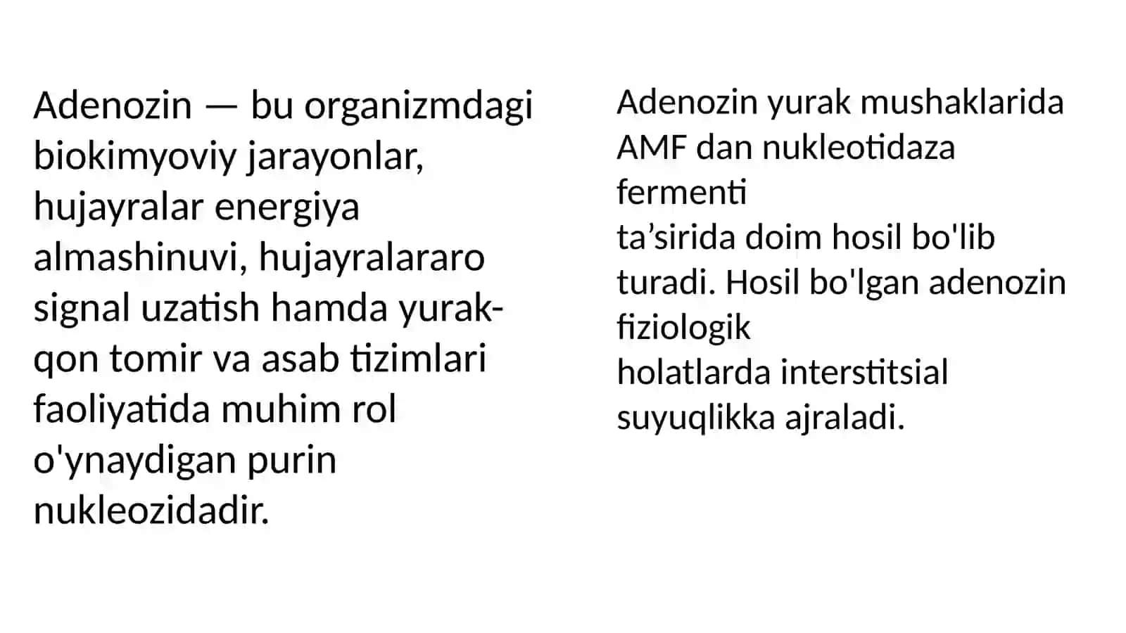 Toj tomirlar yetishmovchiligida qo'llanadigan moddalar 4