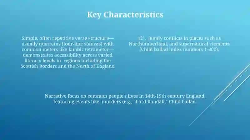 Yangi-19chi asrda ingliz xalq balladalar (English folk ballads in the 19th century) 4