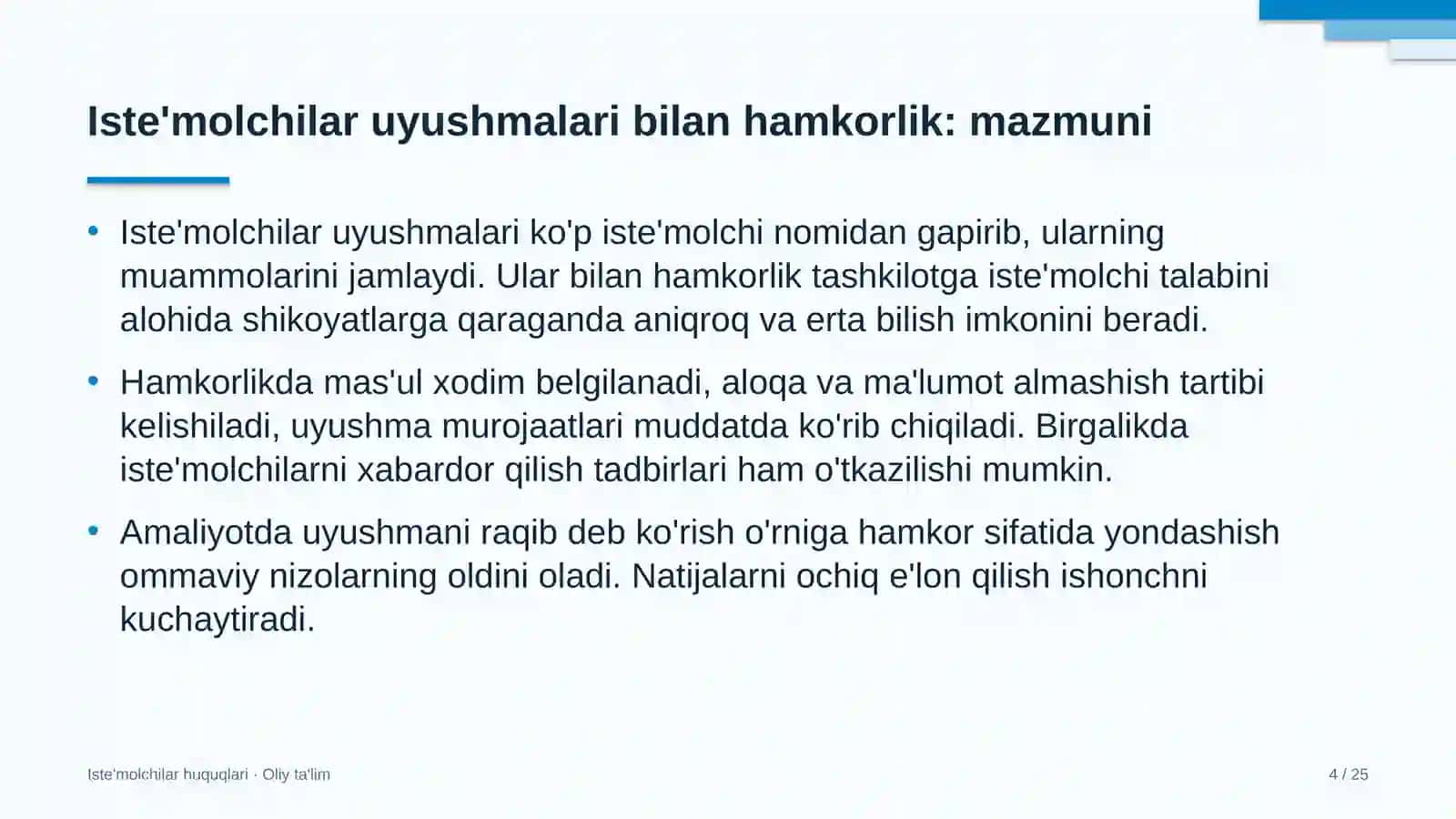 oilaviy poliklinikalarda iste'molchilar uyushmalari bilan hamkorlik qilish 1566 4