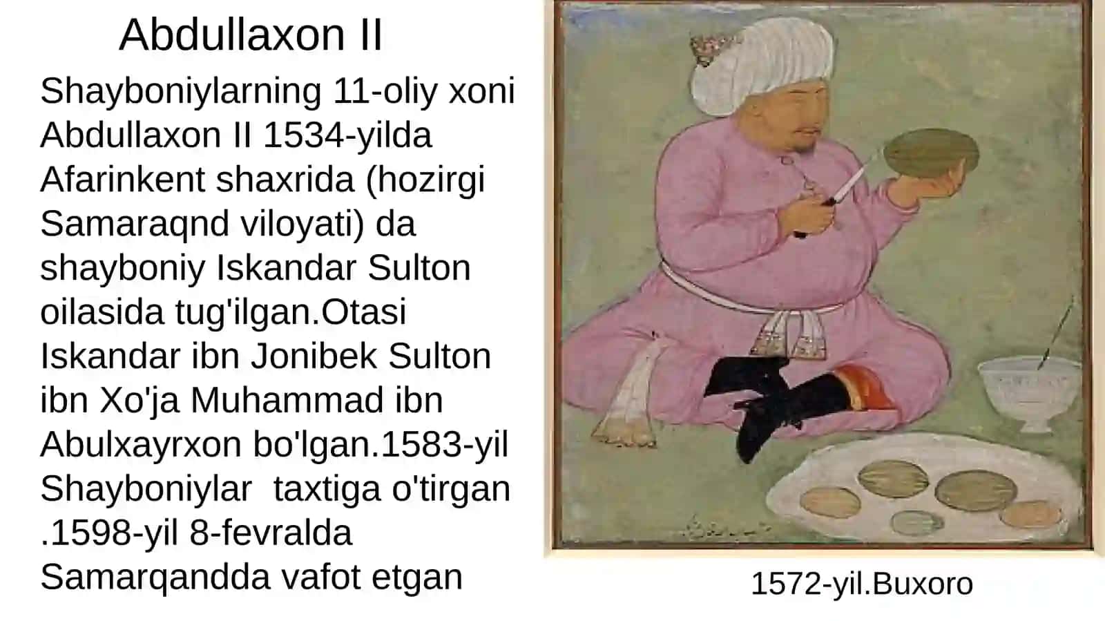 Shayboniy ylar davri manbalari 4