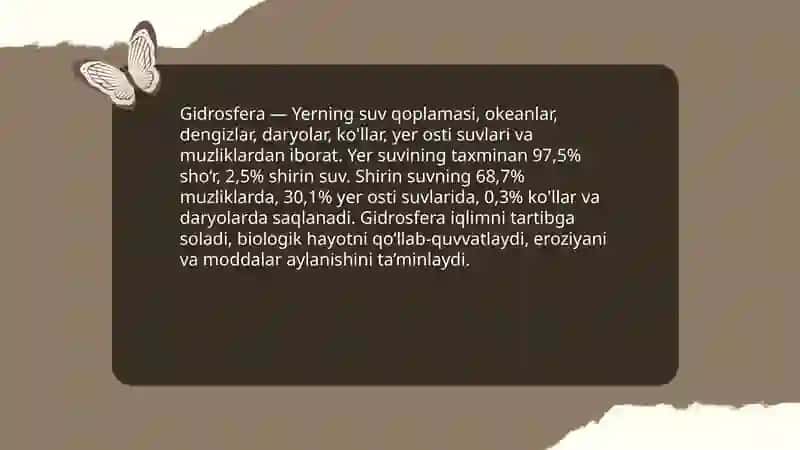 Yerning geografik qobiqlari 4