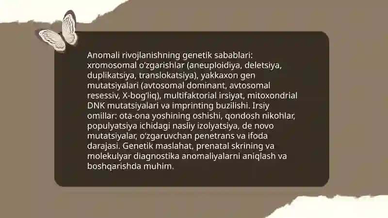 Anomal rivojlanish 4