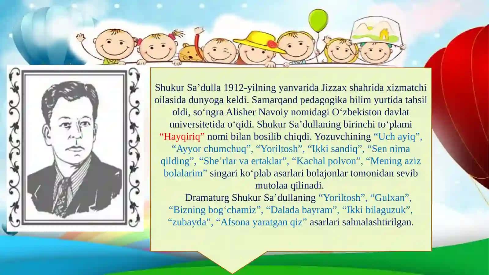 Tinchlik qushi haqida meno o'qigan she'r (Shukur Sa'dulla) 4