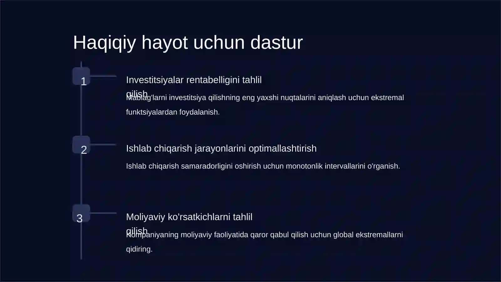 Ekstremal va Monotonlik 4