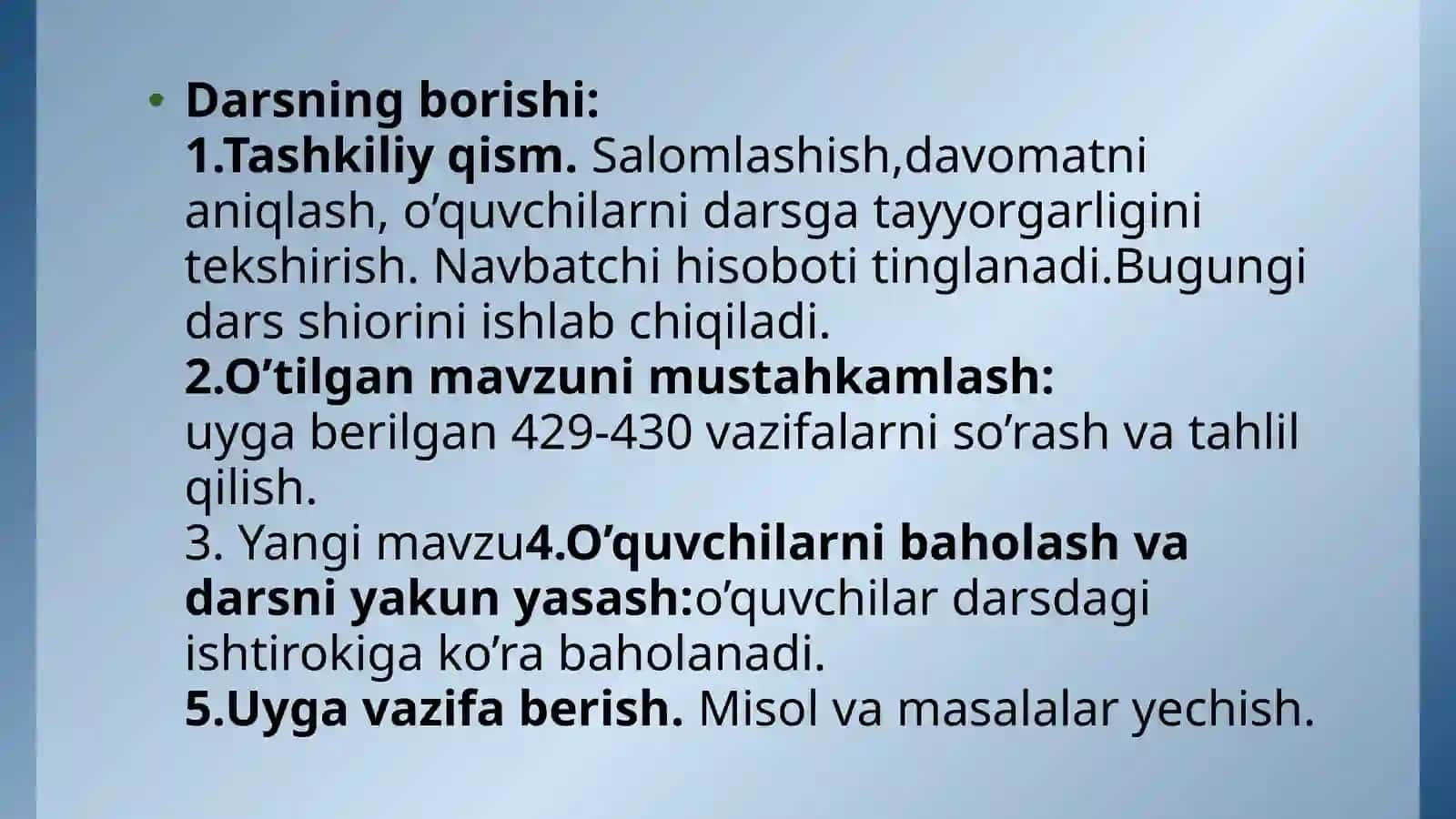 11-sinf algebradarsishlanma 4