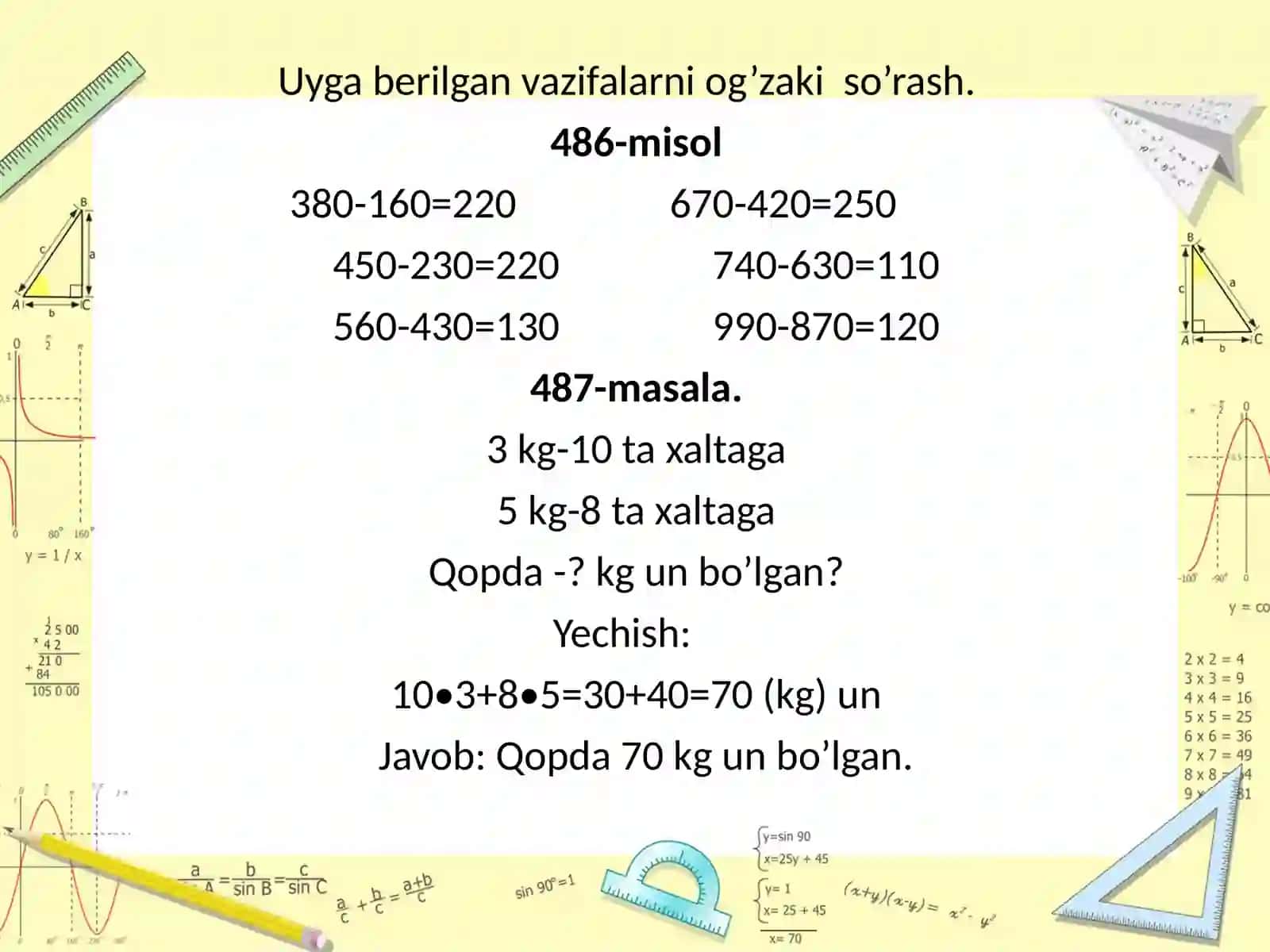 Mahorat Maktabi - O'rtatgich Sinf 4