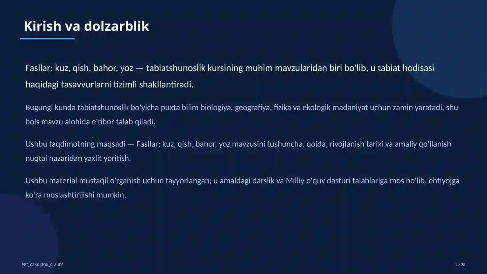 Tabiatshunoslik 4