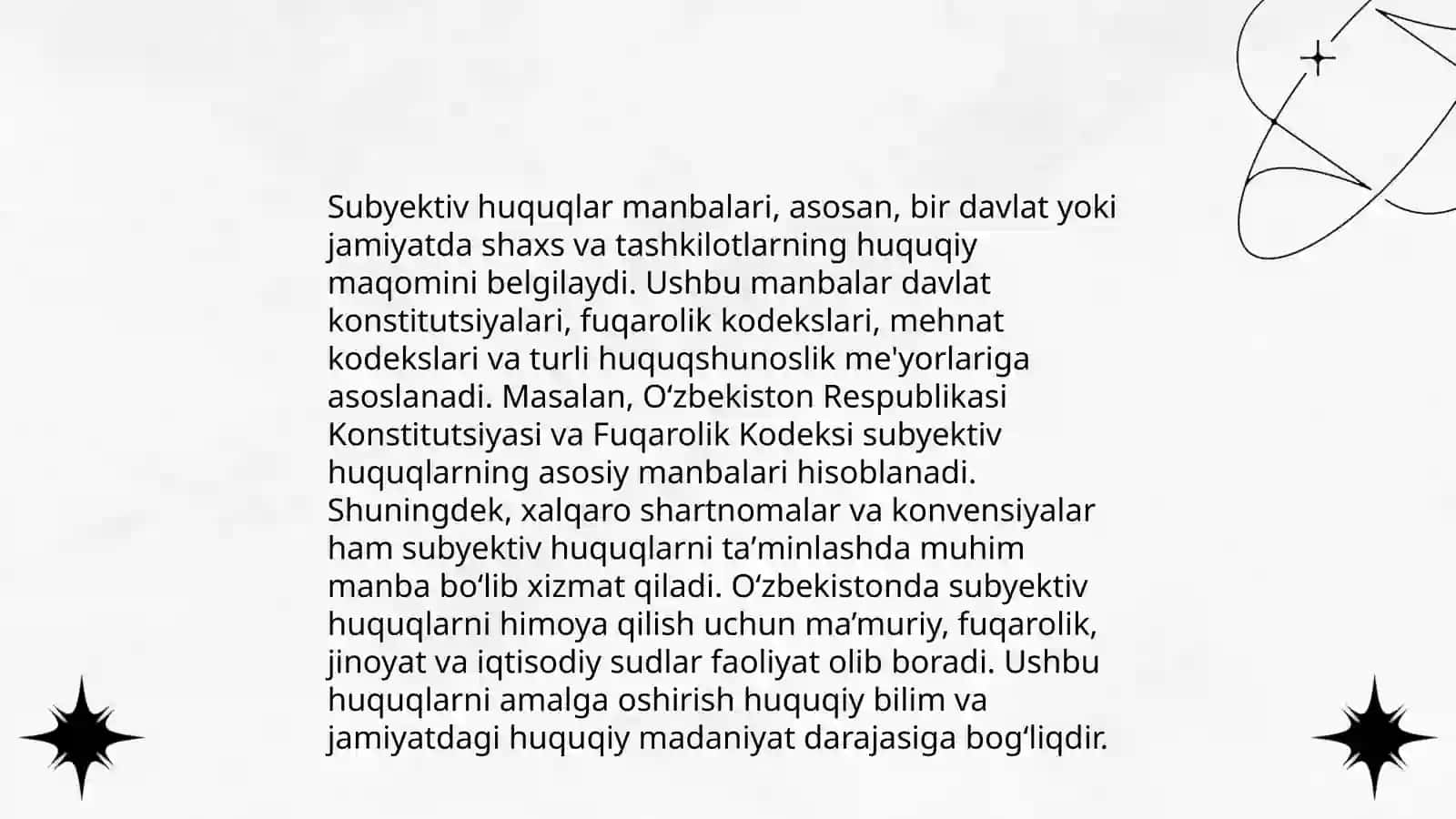 Huquq shakillari (manbalari) 4