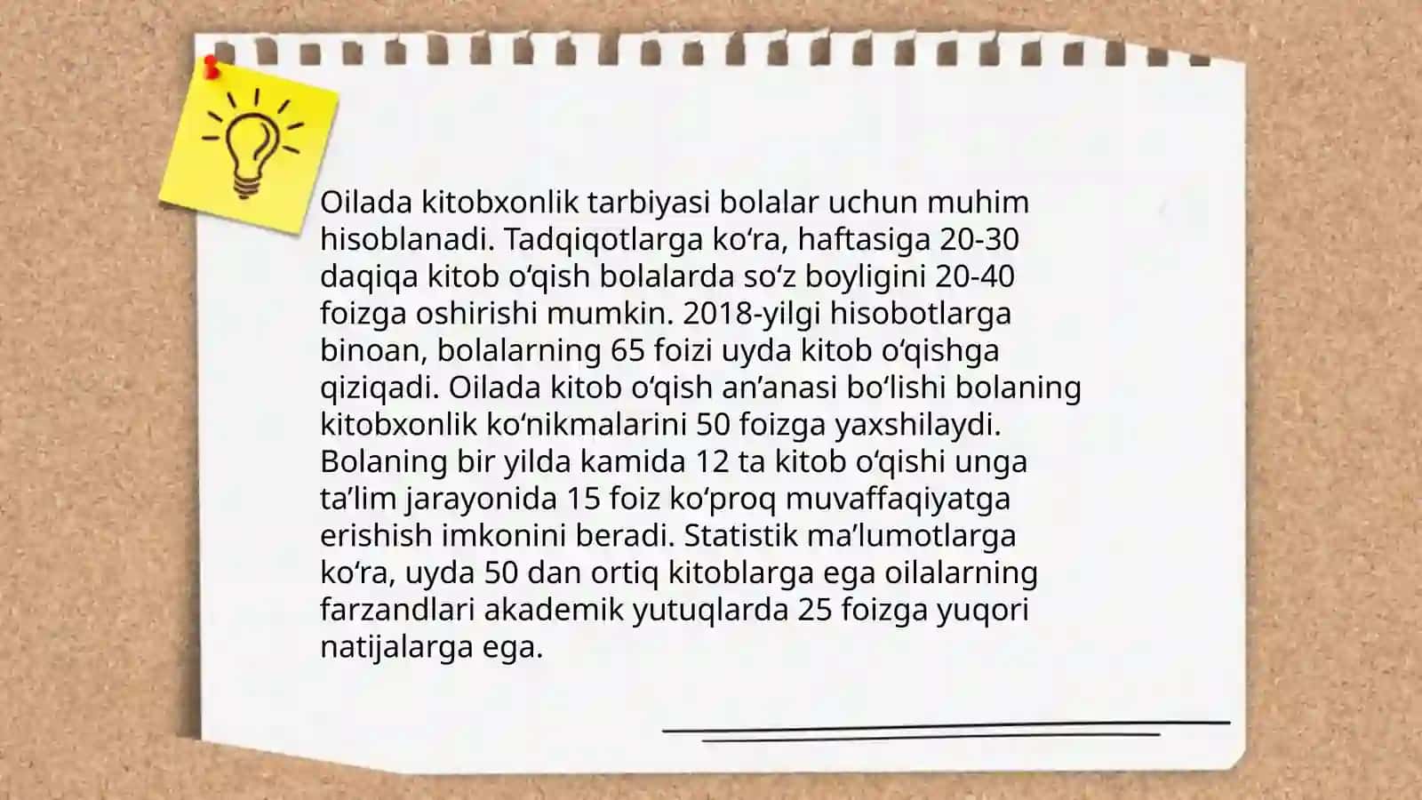 Kitobxonlik madaniyatini shakllantirish 4