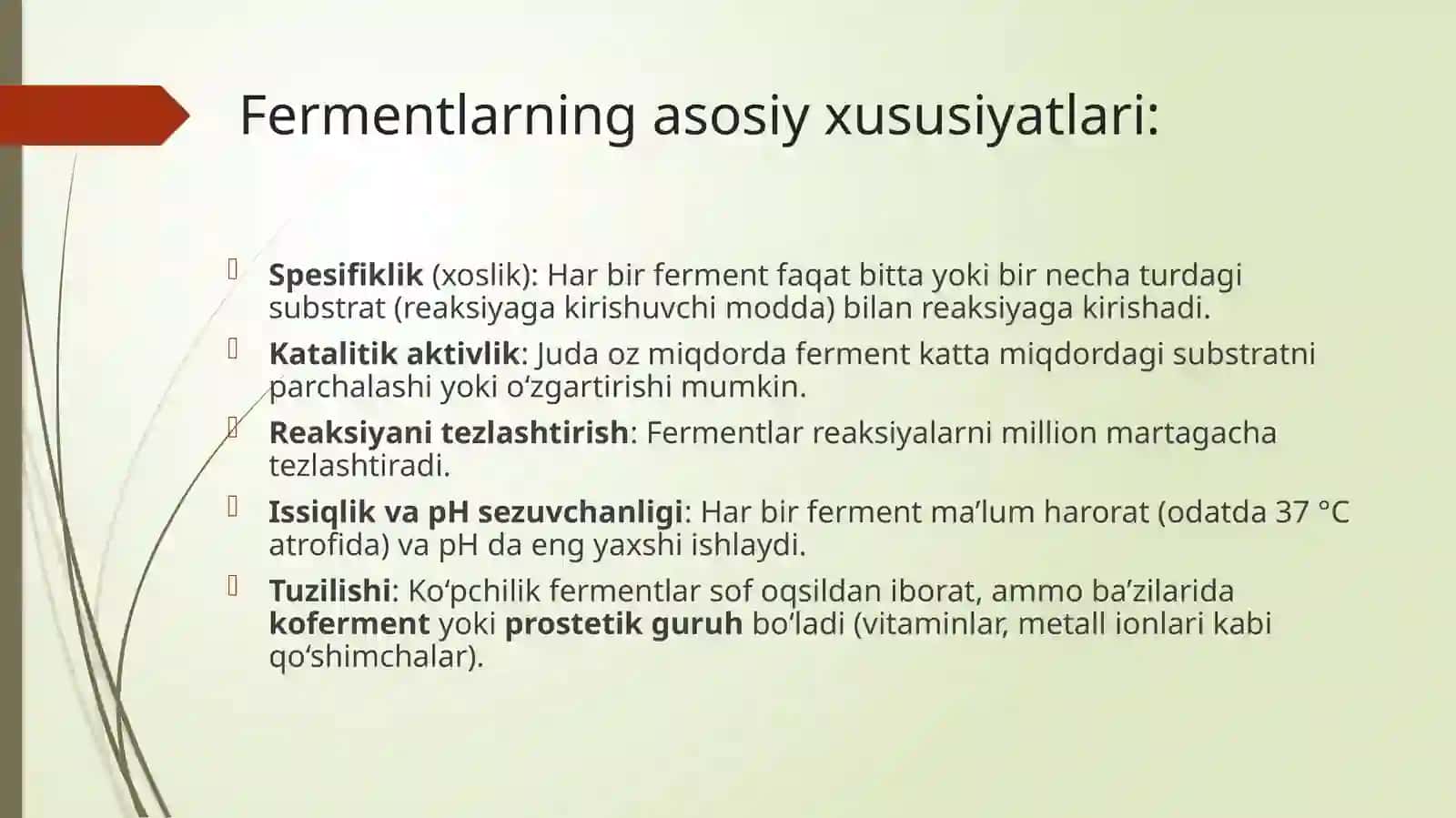 Fermentlar va kofermentlar 4