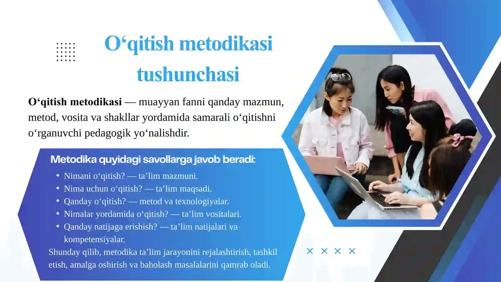 Maxsus fanlarni o‘qitish metodikasiga kirish, Oliy ta’limda pedagogik faoliyat 4