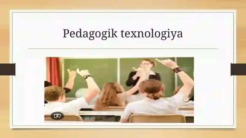 Tibbiy ta’limda zamonaviy pedagogik texnologiyalar zarurati 4