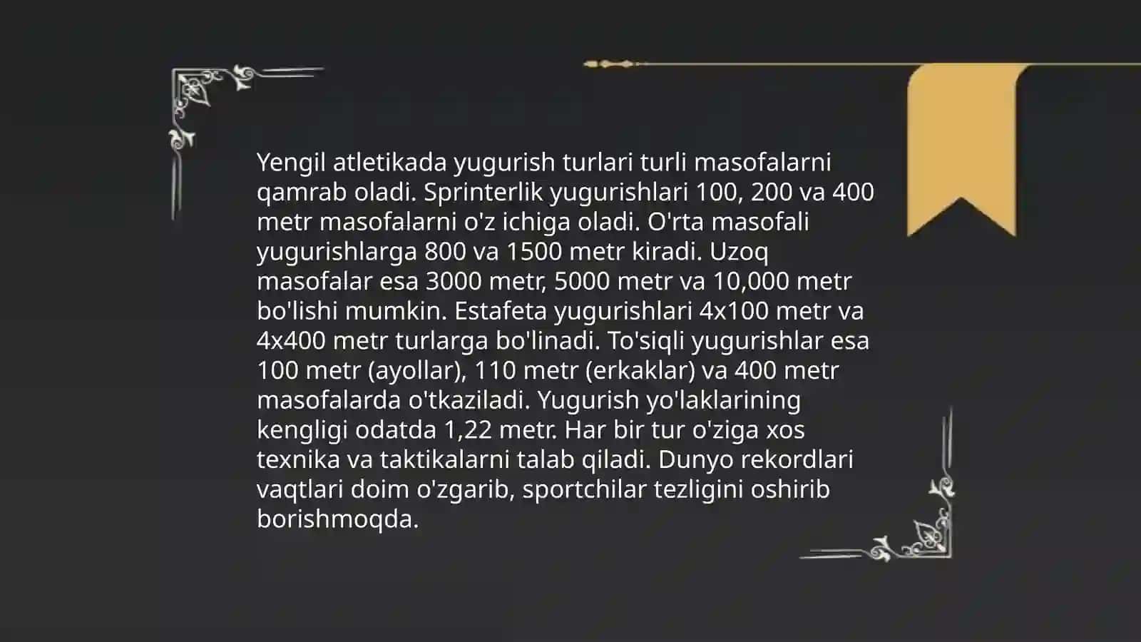 Yengil atletika va uning turlari 4