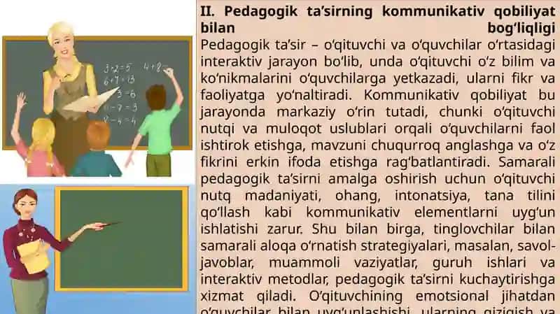 Kommunikativ qobiliyatning o‘qitishdagi ahamiyati 4