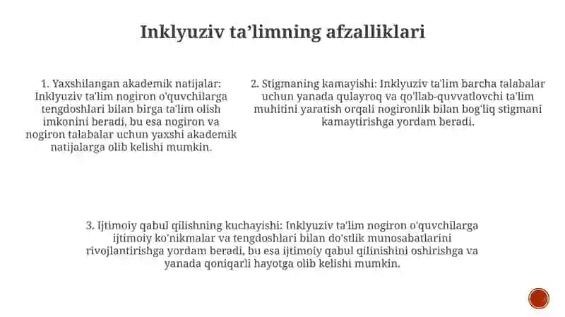 Imkoniyati Cheklangan Bolalar Va Ularni Inkuliziv Talimga Jalb Etish 4