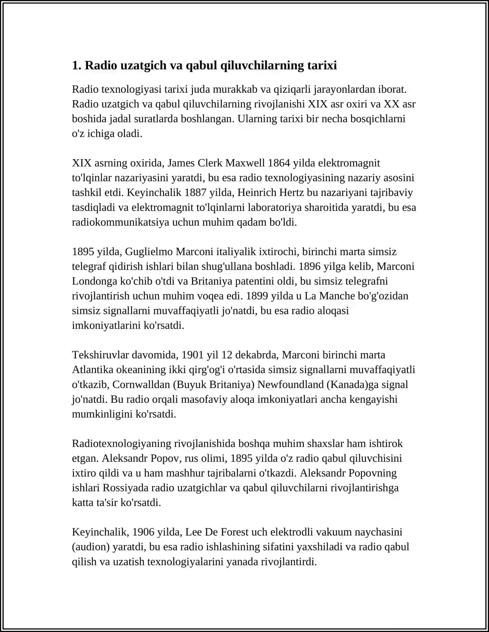 RADIO UZATUVCHI VA QABUL QILUVCHI QIRILMALAR 4