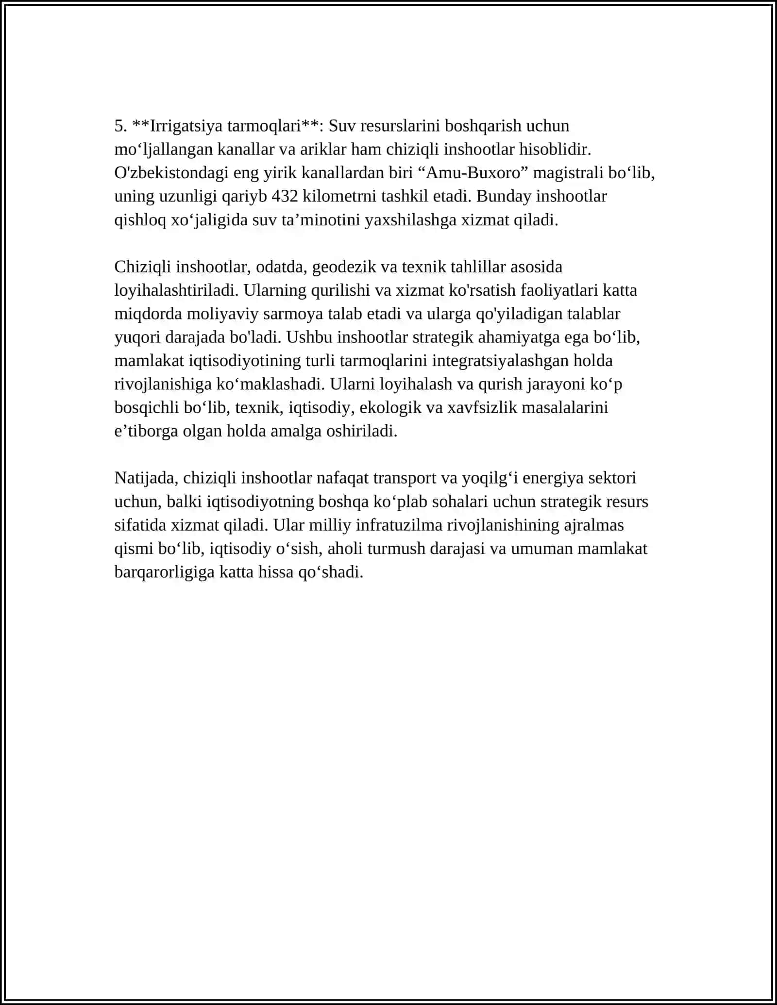 CHIZIQLI INSHOOTLAMI QUTUBLARGA NISBATAN TOPOGRAFIK XARITADA ORIENTRLASH 4