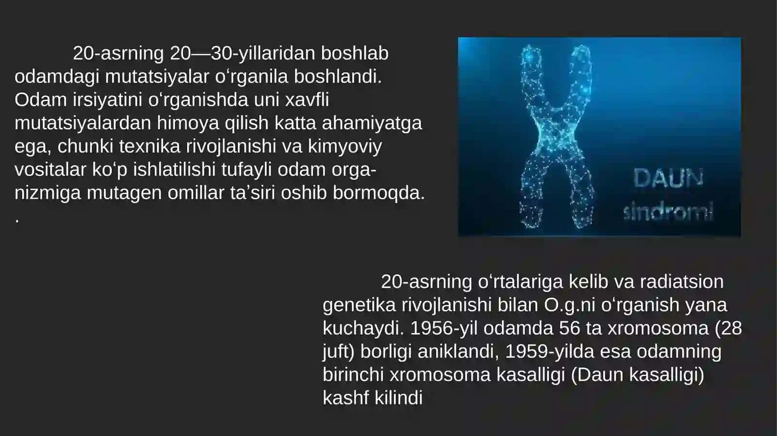 Odamgenetikasining o'rganish usullari 4