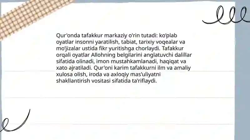 Tafakkur 4