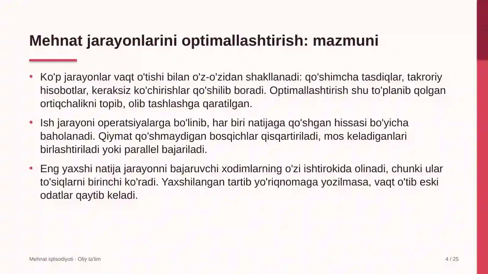 Ekologik ekspertiza tashkilotlarida mehnat jarayonlarini optimallashtirish 4