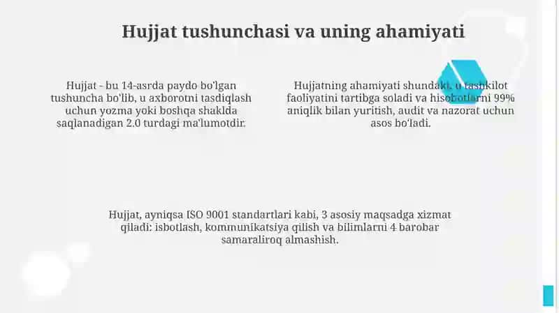 Hujjatchilik tarixi 4