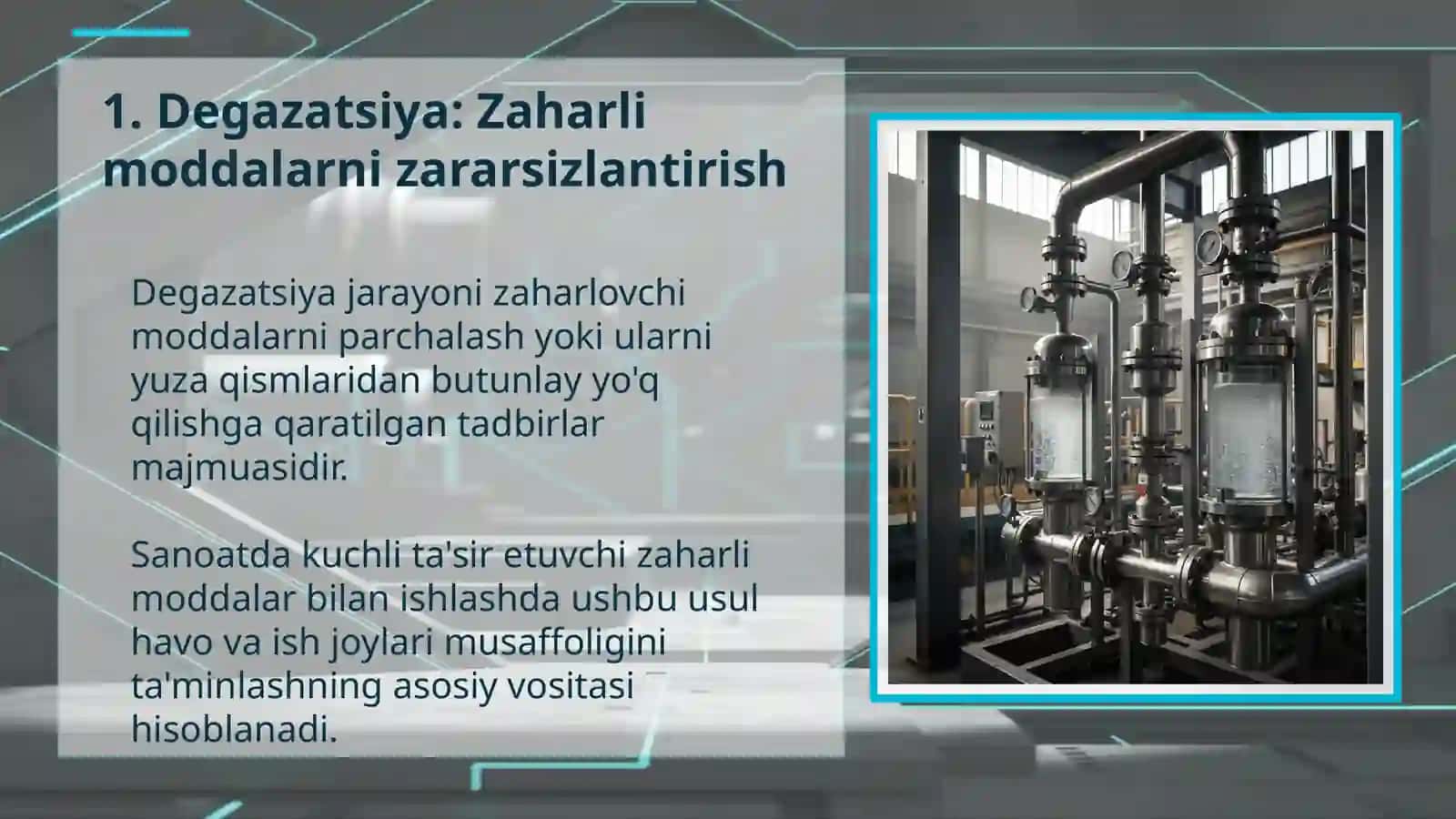 ISHLAB CHIQARISH XAVFSIZLIGI VA XODIMLARNI HIMOYA QILISH TIZIMLARI 4