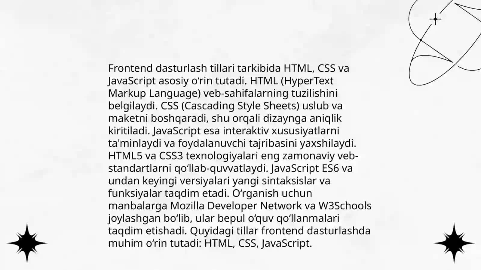 Kasbiy sohalari boʻyicha Web-sahifa yaratish 4