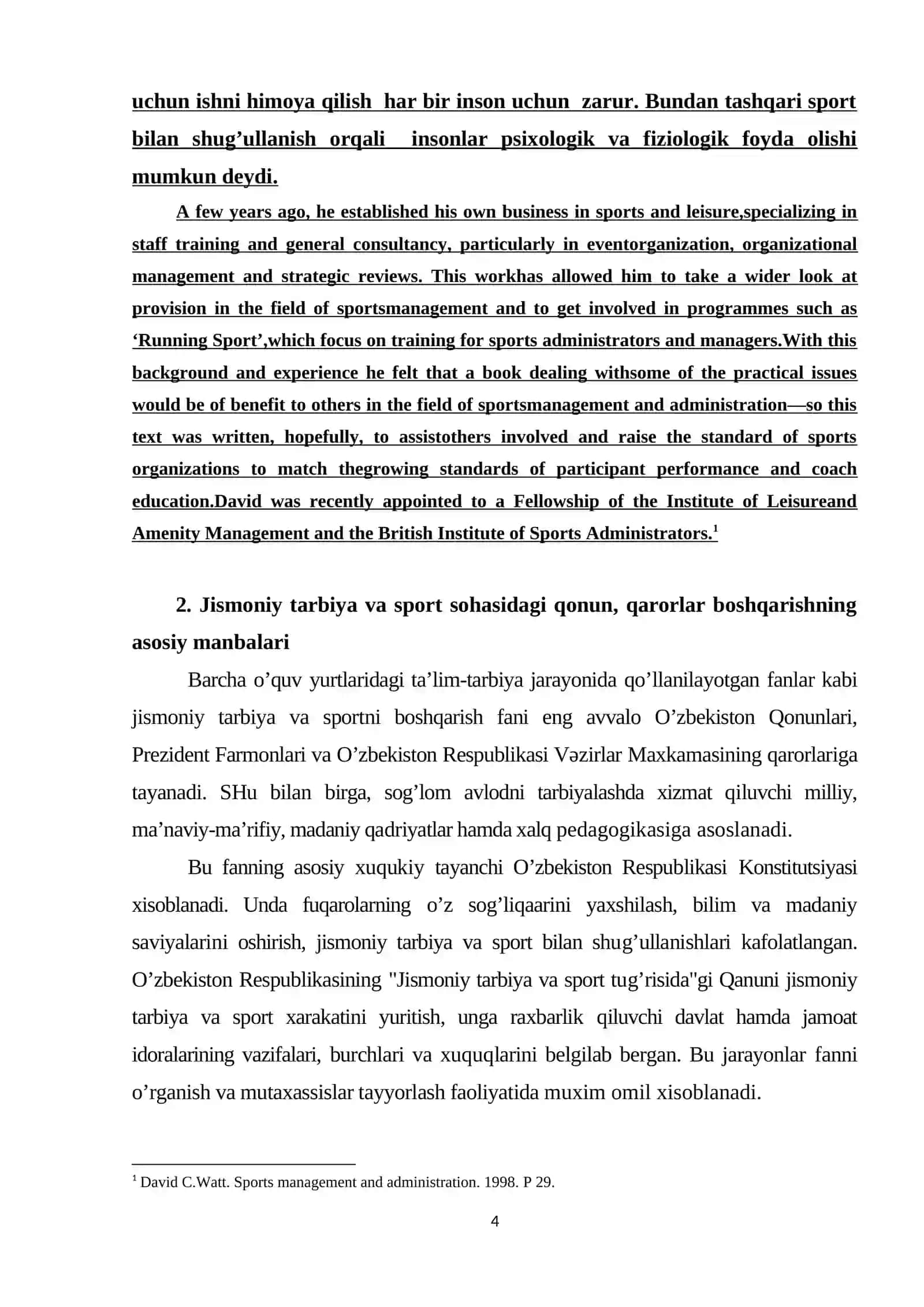 Jismoniy tarbiya va sportni boshqarishning nazariy asoslari 4