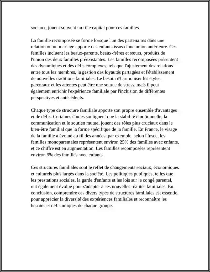 MUSTAQIL ISH: LA FAMILLE: LES LIENS FAMILIAUX, LA VIE DE FAMILLE 4