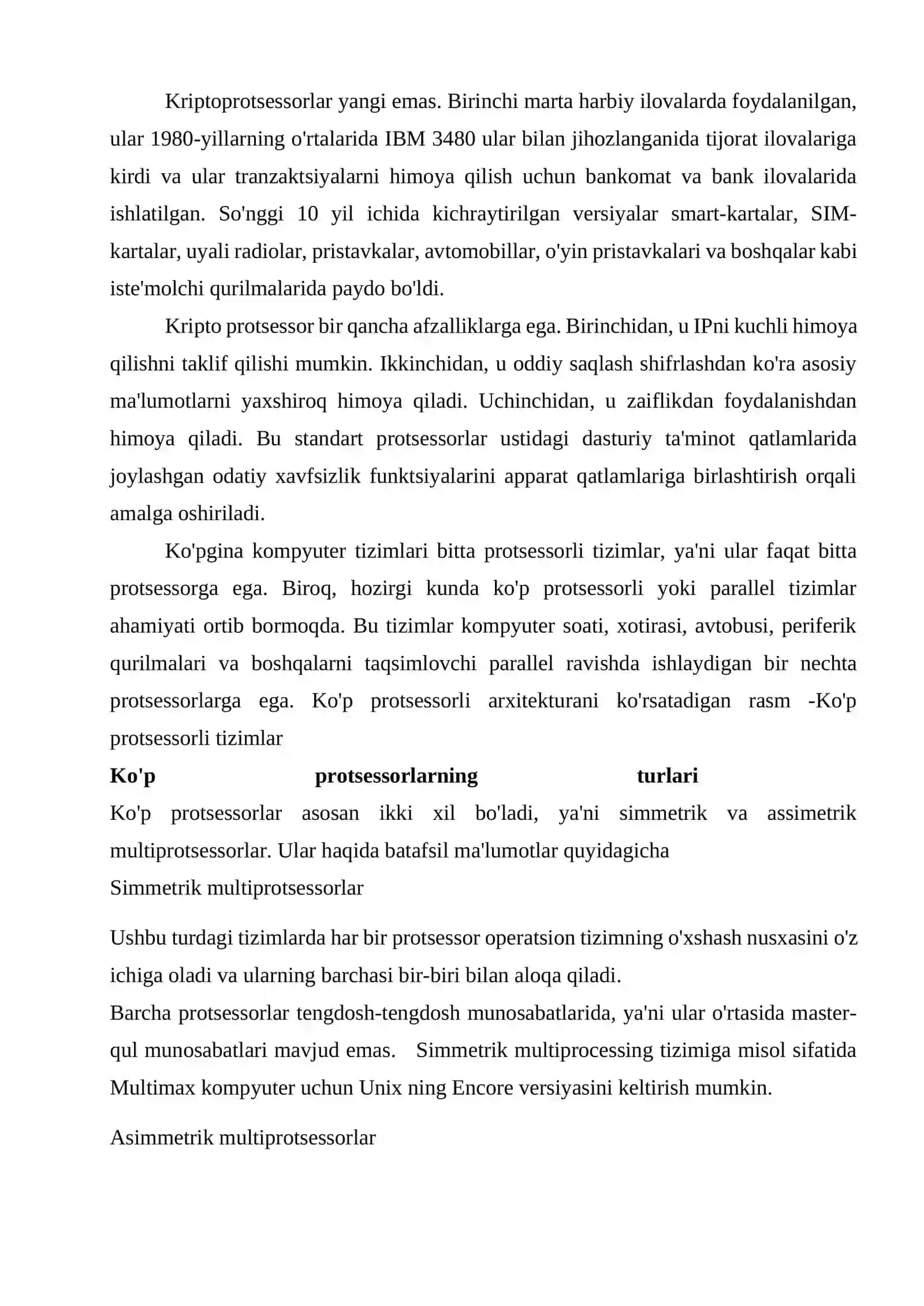 Multimedia protsessorlari va ularning asosiy xususiyatlari 4