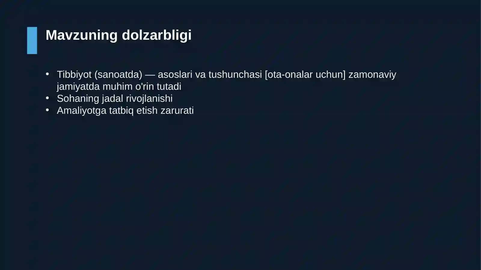 Tibbiyot (sanoatda) — asoslari va tushunchasi [ota-onalar uchun] 4