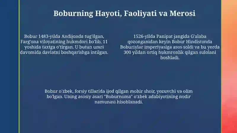 Boburnoma 4