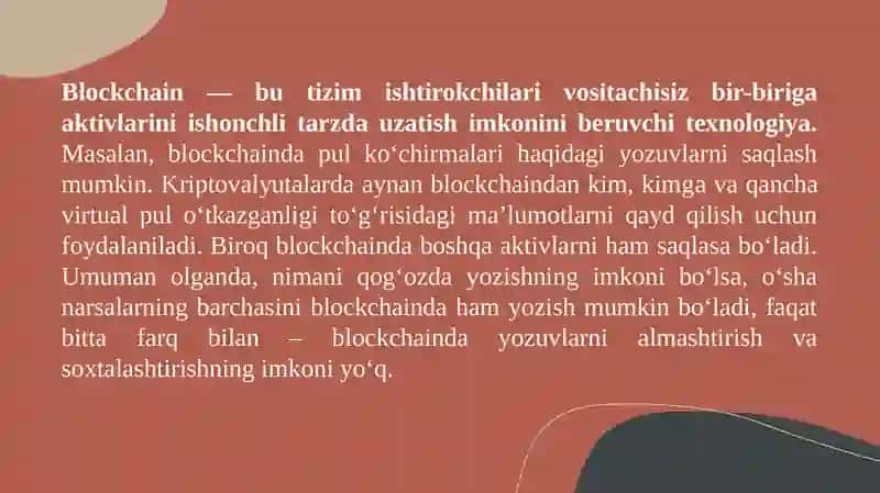 Blokcheyn tizimlari 4