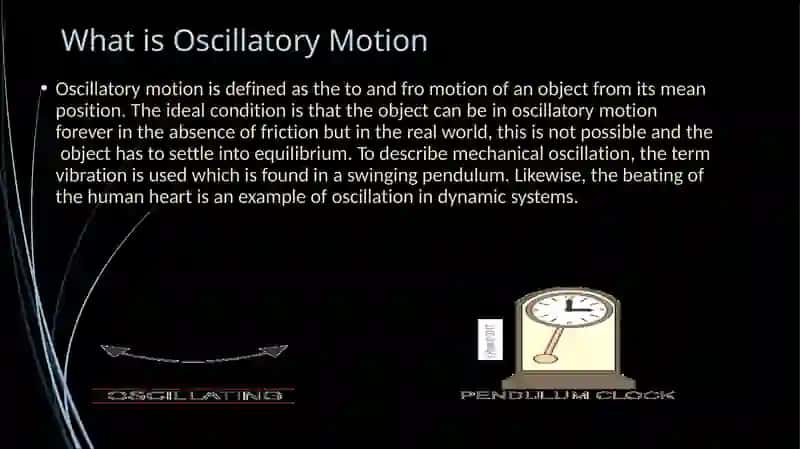 Oscilatory Motion 4