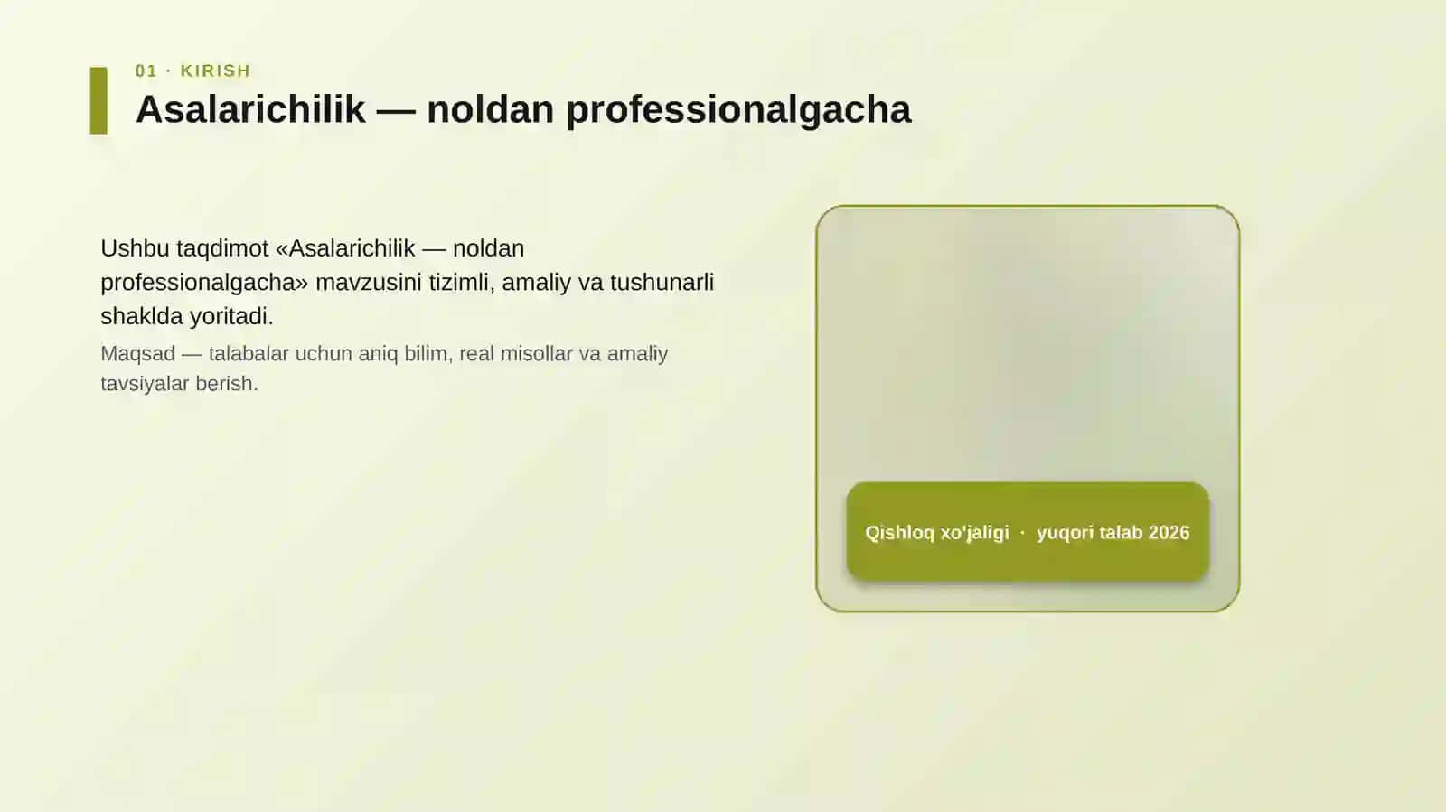 Asalarichilik — noldan professionalgacha 4