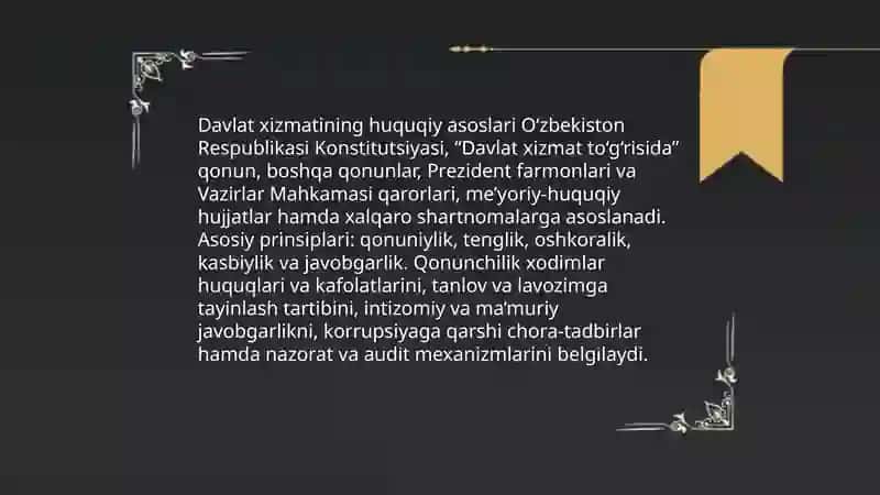 Davlat xizmati 4
