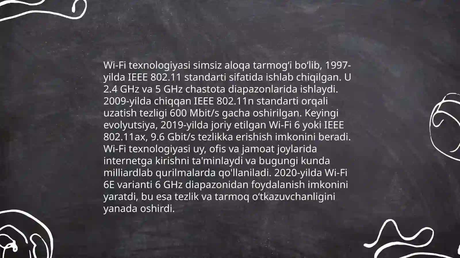 Simsiz tarmoqlar bilan ishlash 4