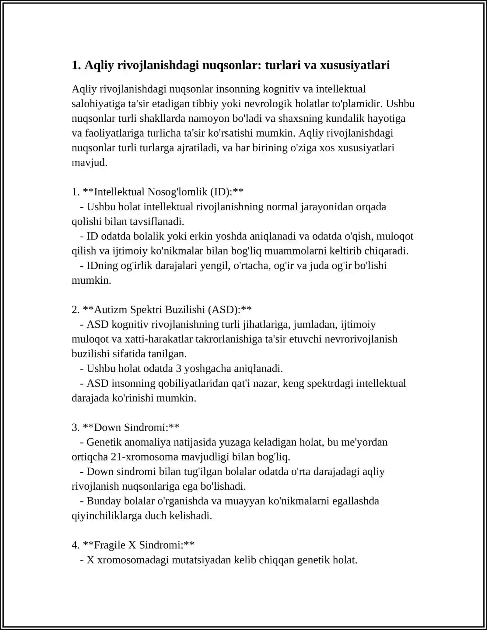 Aqliy Rivojlanishda Nuqsoni Bor Bolalarning Talim Tarbiyasi 4