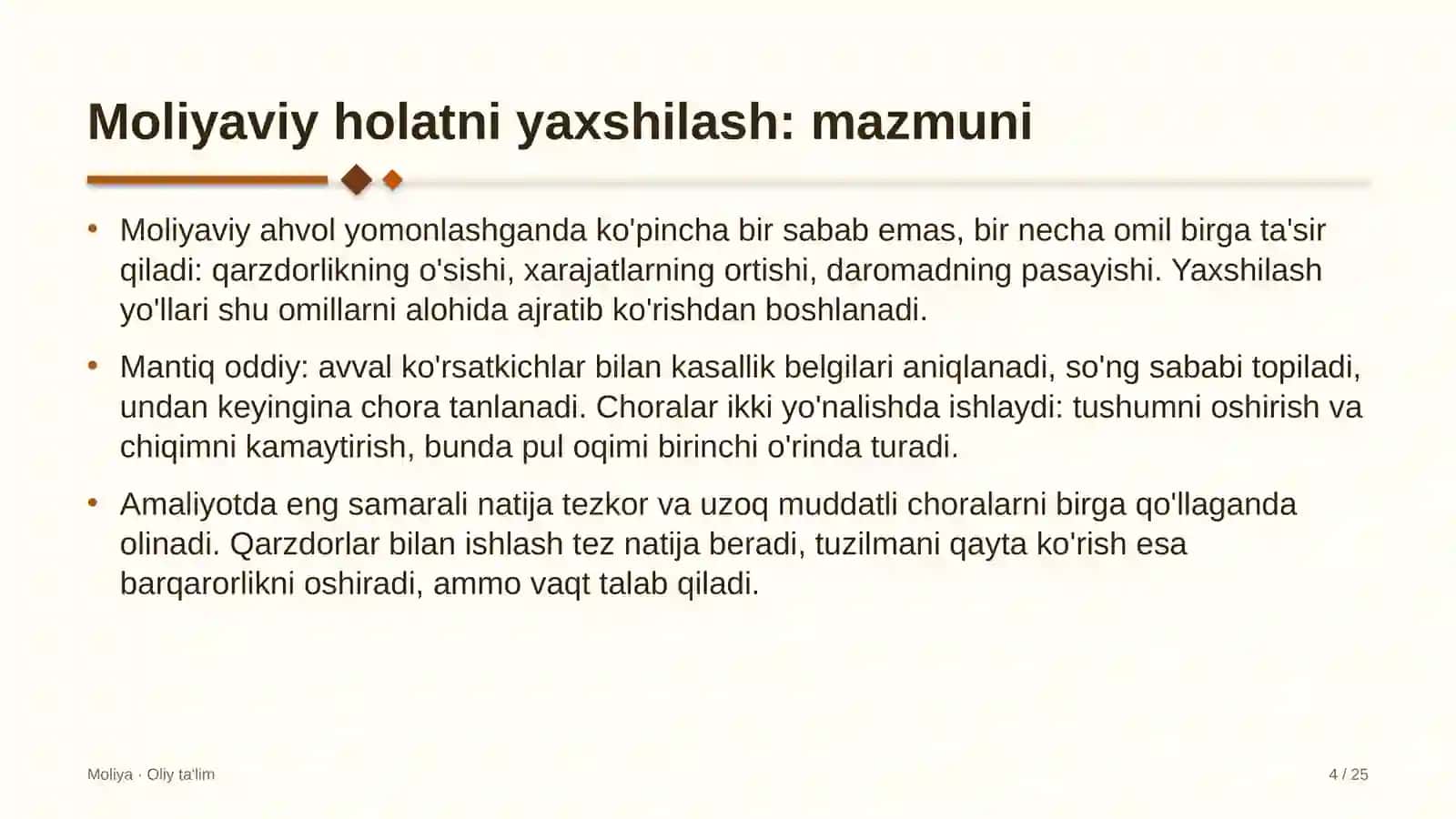 Dasturiy ta'minotni testlash sohasida moliyaviy holatni yaxshilash yo'llari 4