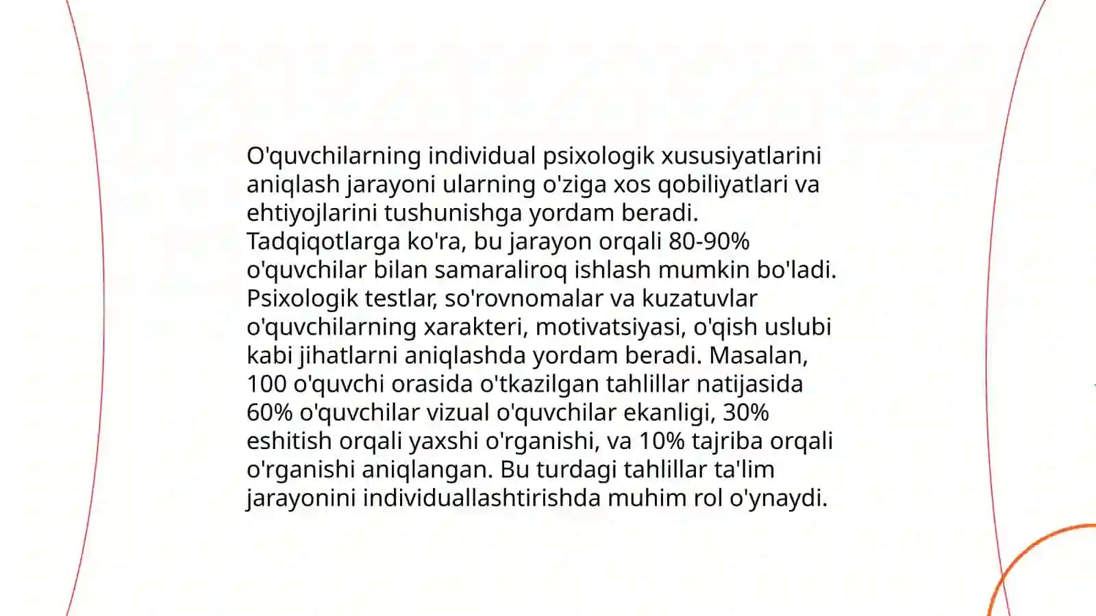 Ta'lim muassasasi psixologining psixologik diagnostika faoliyati 4