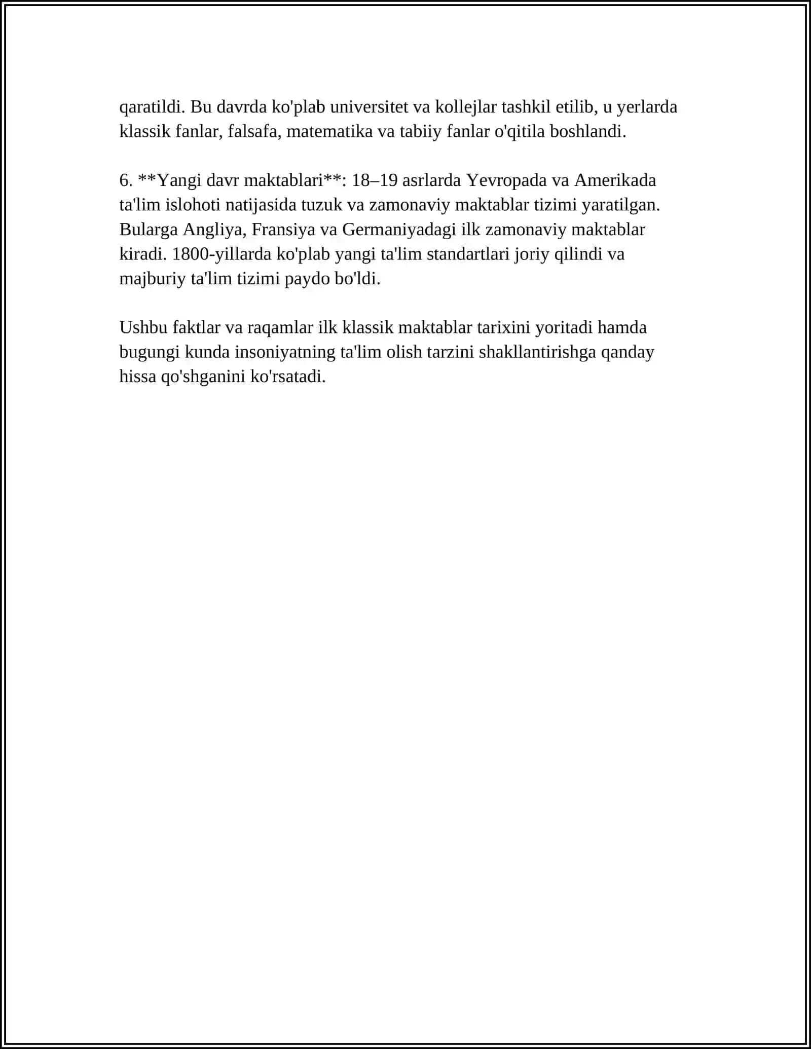 ILK KLASSIK MAKTABNING SHAKLLANISHI 4