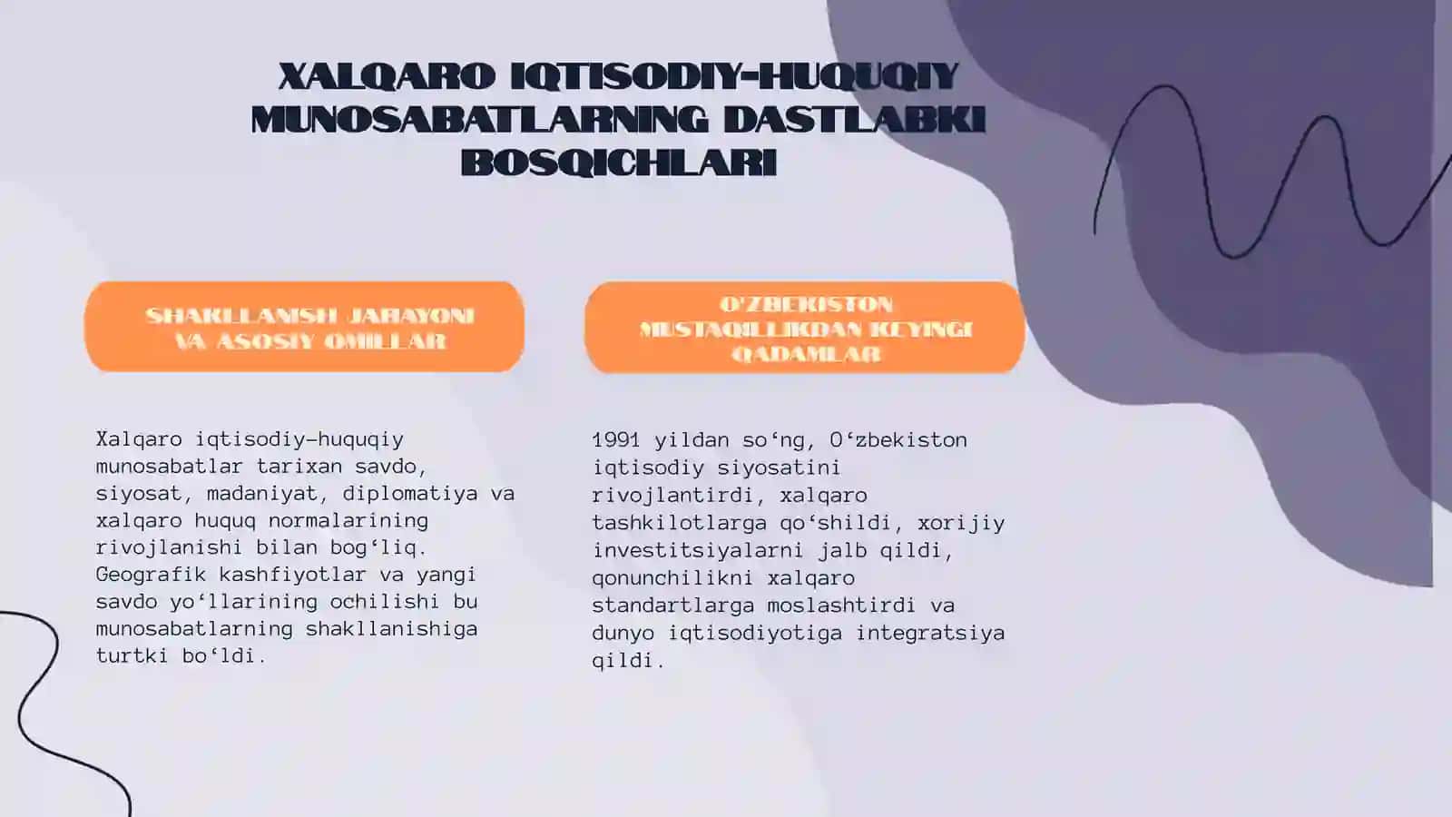 O'zbekiston Xalqaro Miqyosida Iqtisodiy-Huquqiy Takomillashtirish Choratadbiri 4