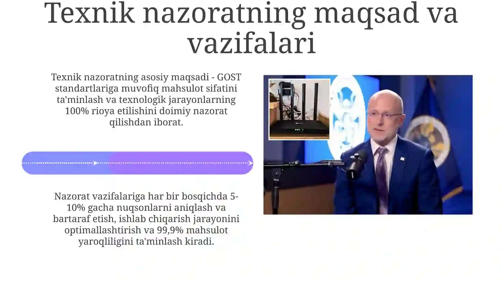 Kanopni dastlabki ishlash texnologik jarayonlari bo'yicha texnikaviy nazorat 4